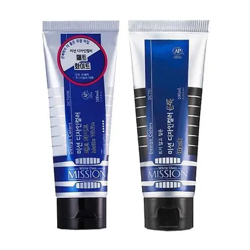 미젤로 미션 화이트클래스 수채화물감 매트 화이트, 블랙 100ml [옵션선택]