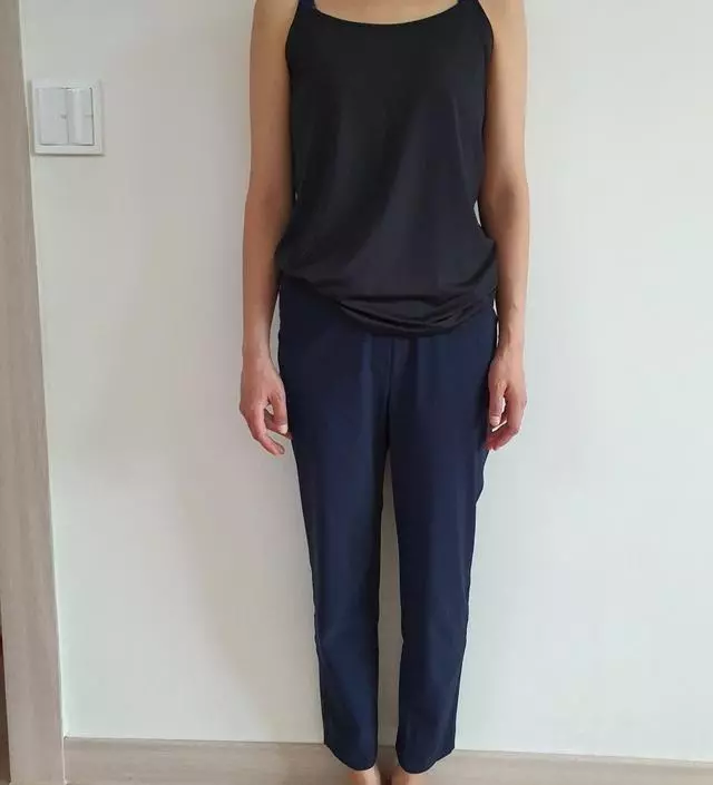 베이지는 프리사이즈 구매했고
