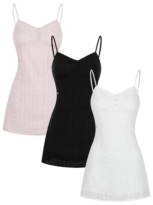 Flower Jacquard Mini Dress