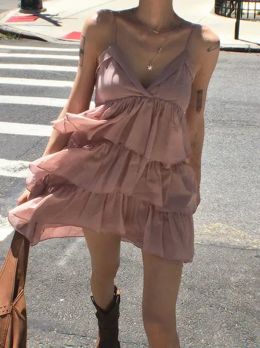 Bohemian Frill Dress