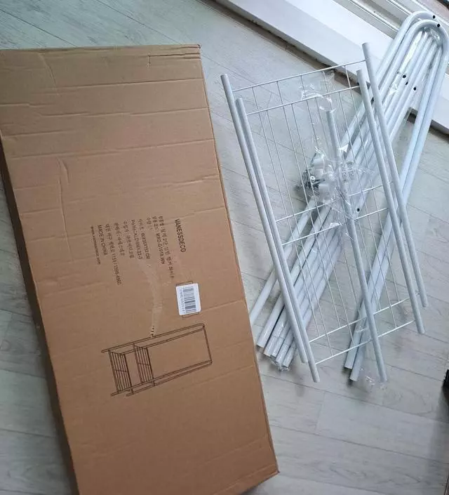 [네이버브랜드스토어 리뷰] 조립도 간편하고 만들어놓으니 아주 깔끔하고 좋아요. 1단,2단 두개 구입했는데 다 만족