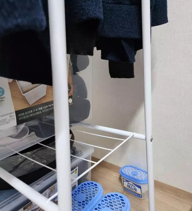 [네이버브랜드스토어 리뷰] 미니2단은 튼튼하고 가성비갑인데..심플은 겨울옷좀 몇개걸었다고 바로 기둥 쓰러져 못