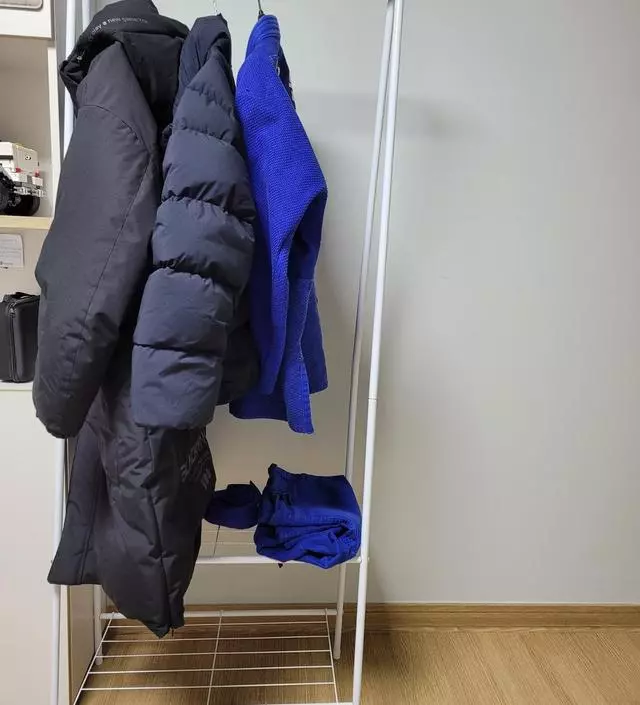 [네이버브랜드스토어 리뷰] 아들방 겨울점퍼 정리용으로 가장작은 사이즈 구입했어요
