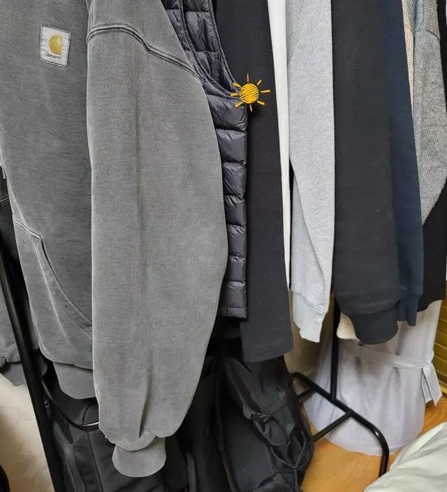 [네이버브랜드스토어 리뷰] 아이방에 간단히 옷거는 용도로 아래쪽엔 가방도 보관하고 만족합니다.