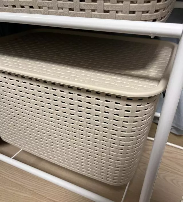 [네이버브랜드스토어 리뷰] 다이소 바구니랑 같이 쓰기 좋아요