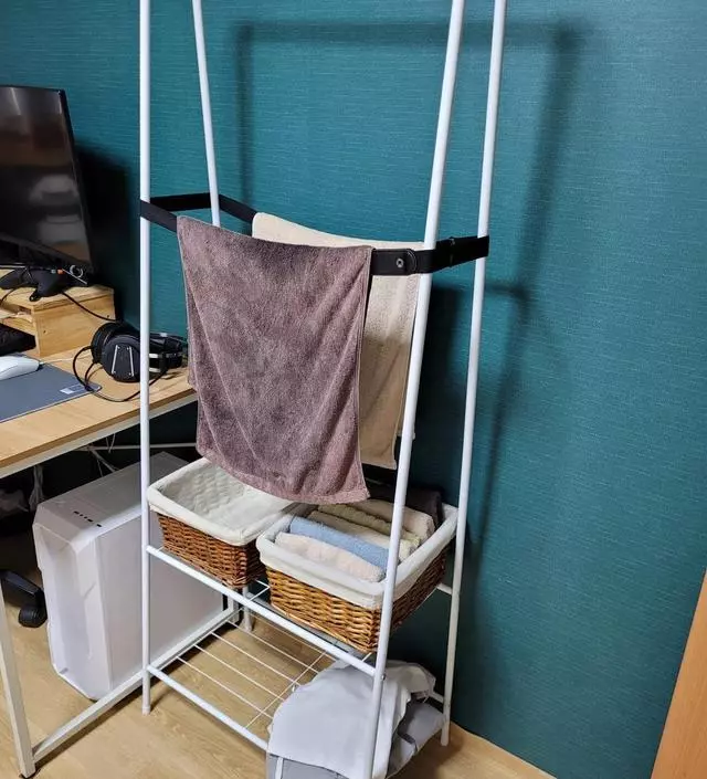 [네이버브랜드스토어 리뷰] 디자인도 좋고 선반이 있어서 좋네요.