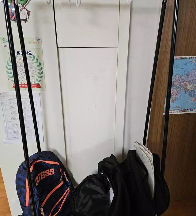 [네이버브랜드스토어 리뷰] 아이들 가방및 옷걸이 정리용으로 만족해요