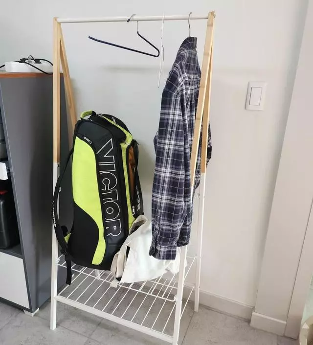 [네이버브랜드스토어 리뷰] 딱 제가찾던 행거예요ㅎㅎ 사이즈도 넉넉하고 2단이라 수납하기도 좋아요