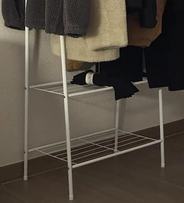 [네이버브랜드스토어 리뷰] 외출 후 옷 간단히 걸어놓기 좋아요 추천합니다