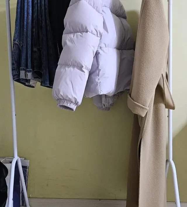 [네이버브랜드스토어 리뷰] 긴 코트 롱패딩 걸기 딱 좋아요!!