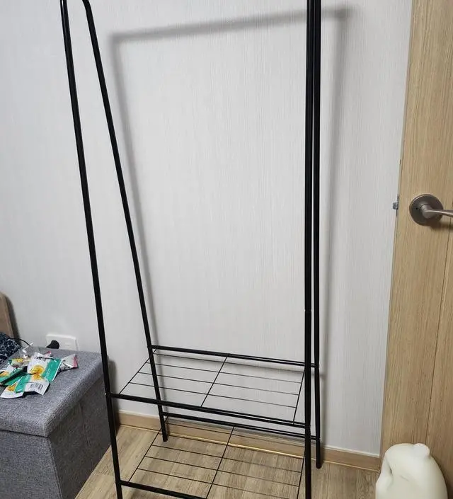 [네이버브랜드스토어 리뷰] 작은 공간에 딱 필요한 사이즈예요~매일 입는 옷,자주입는 옷 걸어두기 딱좋아요~