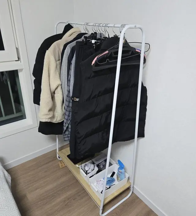 [네이버브랜드스토어 리뷰] 자주 입는옷 걸어놓기 좋습니다~ 최고!