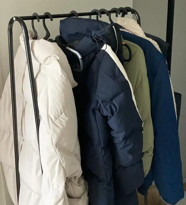 [네이버브랜드스토어 리뷰] 겨울철 패딩만따로 걸어두려고 샀는데 적당해요~ 롱패포함 패딩 네다섯벌정도는 거뜬합