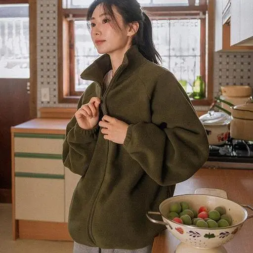 활용만점 포근한 플리스집업