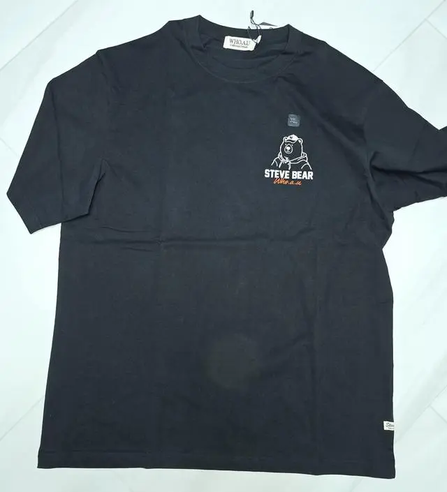 【韓国WHO.A.U フーアーユー】Steve Back Graphic T-Shirt[B] Steve Back Graphic T-Shirt[B] - 후아유닷컴