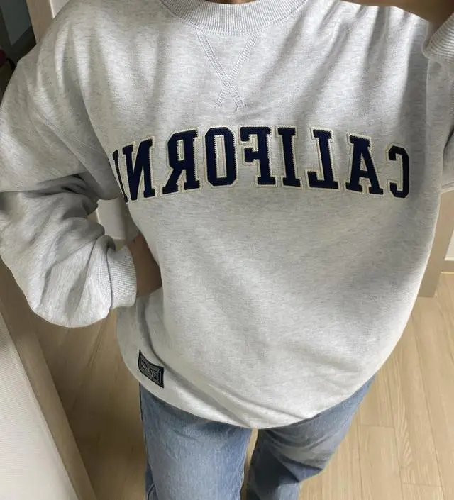 California Patch Sweatshirt - 후아유닷컴