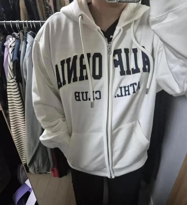 Signature Patch Hood Zip-up(Colorblock) - 후아유닷컴
