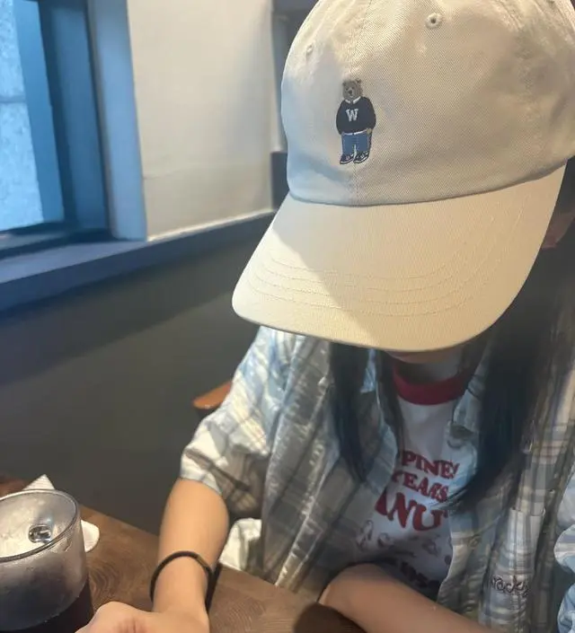 【WHO.A.U】Steve Head Patch Ball Cap Steve Head Patch Ball Cap - 후아유닷컴