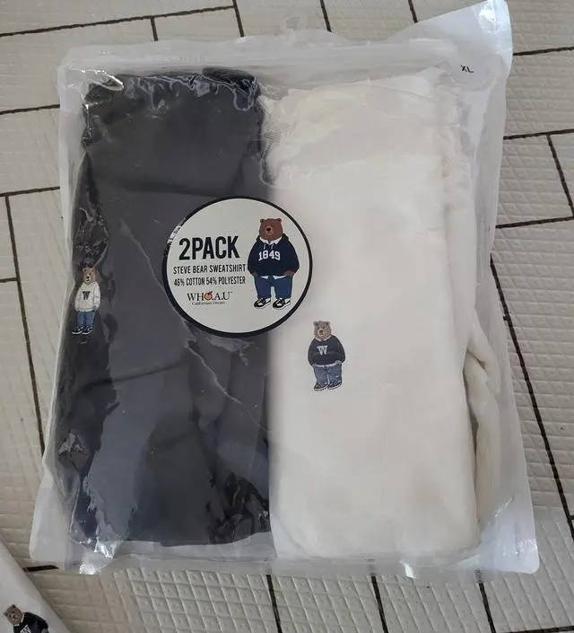 【WHO.A.U】Steve 2PACK Sweatshirt[B] 7640c071-67c5-488a-bdb7-