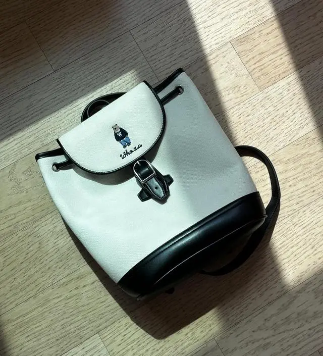 Steve Canvas Backpack(F) - 후아유닷컴